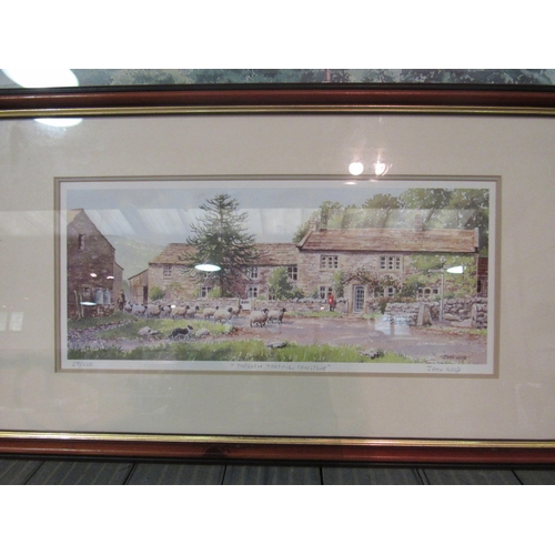 1255 - Three signed prints after Graham Carver depicting Yorkshire village scenes.  Edition nos. 325/350, 2... 