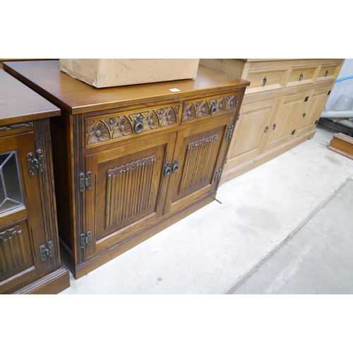 2355 - An Old Charm oak sideboard