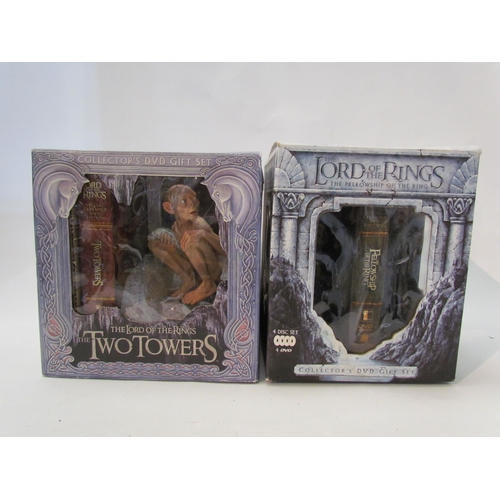 1441 - Two Lord of the Rings DVD collector's gift sets: The Fellowship of the Ring and The Two Towers