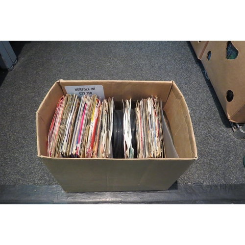 1482 - Three boxes of LP's and 7