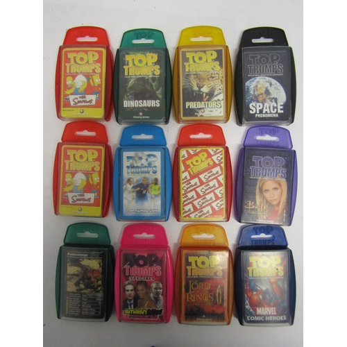 8066 - Twelve Top Trumps card games sets (12)