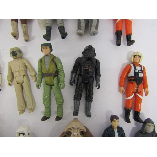 8089 - A collection of forty-eight loose and playworn vintage LFL / GMFGI Star Wars action figures to inclu... 