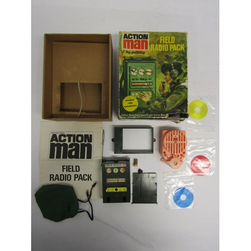 8254 - Two vintage boxed Palitoy Action Man accessories to include 34155 Field Radio Pack (tears and losses... 