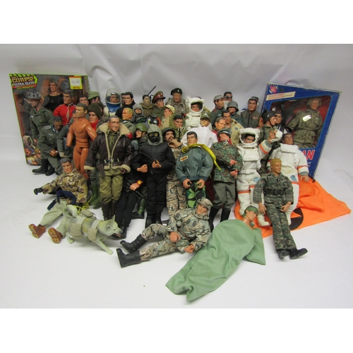 8258 - A boxed Hasbro Action Man 'Duke' figure, Lanyard Toys 'The Corps Ultra Elite' figure and a large col... 