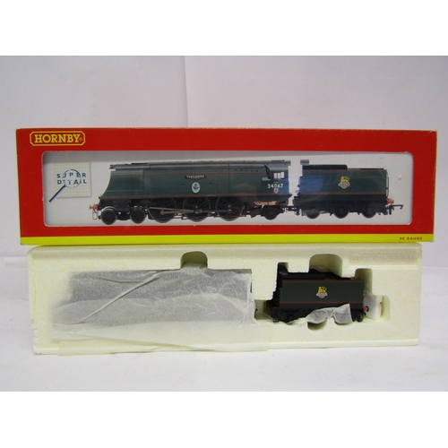 8543 - Four boxed Hornby (China) Super Detail 00 gauge locomotives to include R2282 BR 4-6-2 West Country C... 