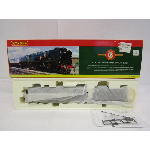 8545 - A boxed Hornby (China) 00 gauge R2169 BR 4-6-2 'Clan Line' Merchant Navy Class locomotive