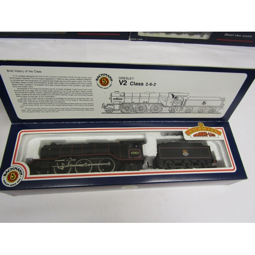 8552 - Four boxed Bachmann Branch-Line 00 gauge locomotives to include 32-354 Standard Class 4MT Tank 80002... 