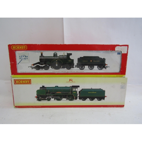 8556 - Two boxed Hornby (China) 00 gauge DCC ready locomotives to include R2745 SR 4-4-0 Schools Class 'Wel... 