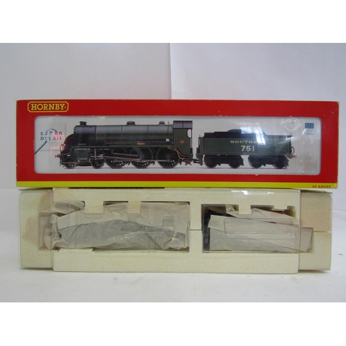 8558 - A boxed Hornby (China) 00 gauge R2723 SR 4-6-0 Class N15 locomotive and tender 751 'Etarre', DCC rea... 