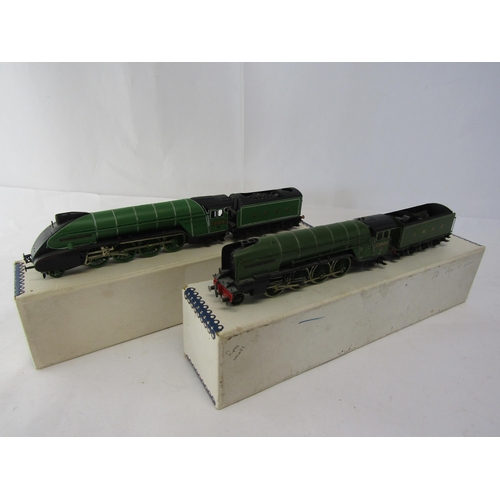 8565 - Two kit built 00 gauge Class P2 locomotives in LNER green livery, to include 2-6-2 'Wolf Of Badenoch... 