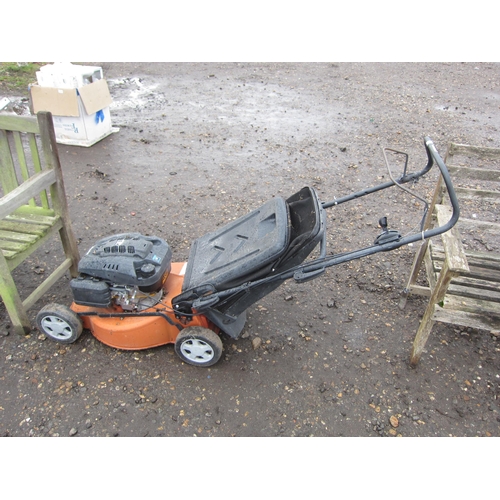 3519 - A Mountfield mower with collector