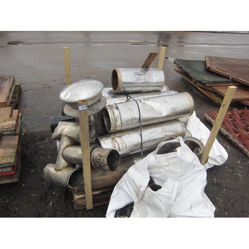 3530 - A pallet of mixed flue including stainless steel