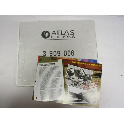 8439 - Six boxed or part boxed Atlas Editions diecast model military aircraft to include #'s 3909301, 39090... 