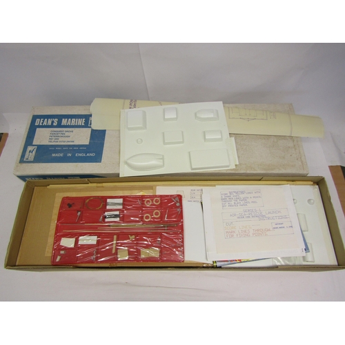 8424A - A Deans Marine Air-Sea-Rescue Launch model kit, (contents unchecked but appearing largely complete a... 