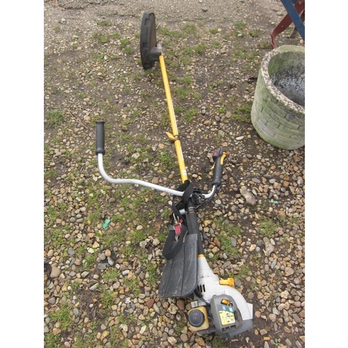 3383 - A Ryobi straight shaft strimmer