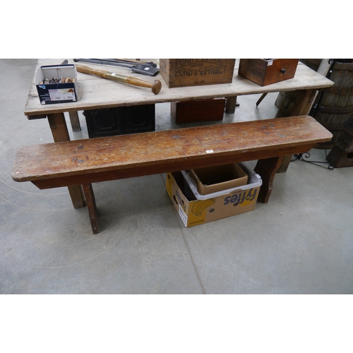 2011 - A rustic bench 183cm long