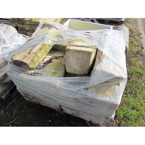 5091 - Three pallets of mixed reclaimed stone