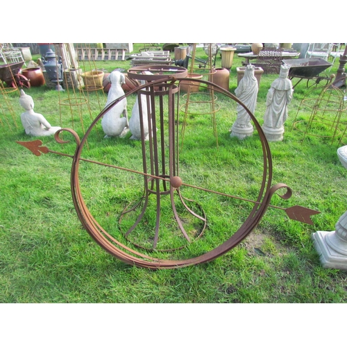 5221 - A strap metal large armillary sphere   (R)  £100