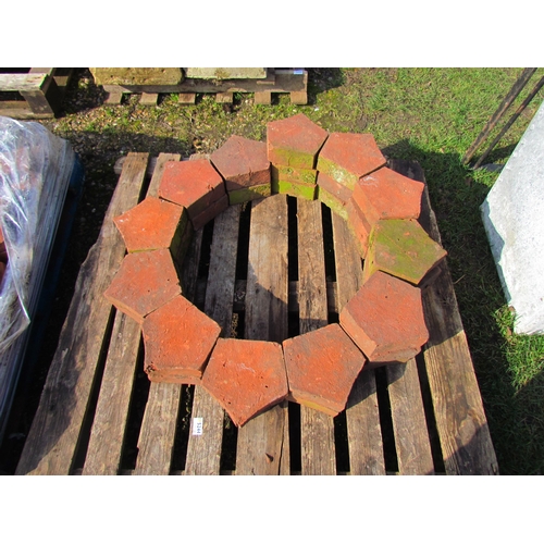 5244 - A quantity of shaped chimney bricks  (R)  £30