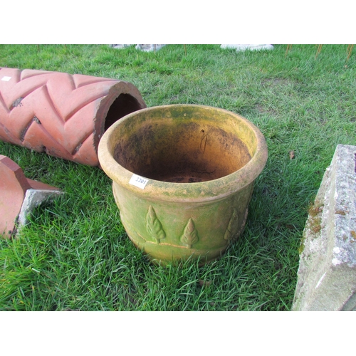 5301 - A circular planter, tree detail, 17