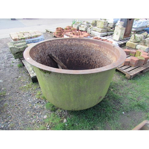 5315 - A large cast iron copper, 56.5