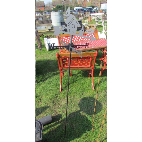 5435 - A decorative metal weather vane  (E)  £20-30