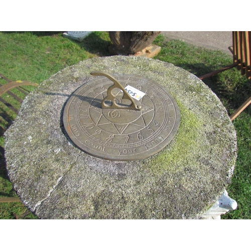 5454 - A composition spiral twist sundial, 32