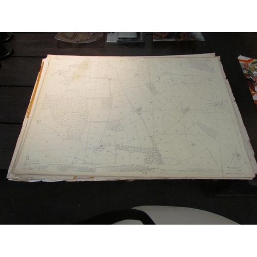 1097A - (Suffolk) Approx. 50 Ordnance Survey 25 inch to 1 mile sheet maps of Suffolk, mainly c.1926/27, incl... 