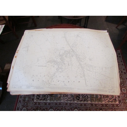 1118 - (Suffolk) Approx. 40 Ordnance Survey 25 inch to 1 mile sheet maps of Suffolk, mainly c.1920's, inclu... 