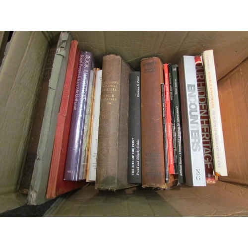 1144 - Two boxes of mixed books mostly about illustrations