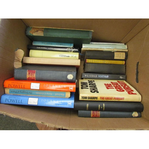 1148 - Two boxes of mixed books on architecture and stones along with other various types