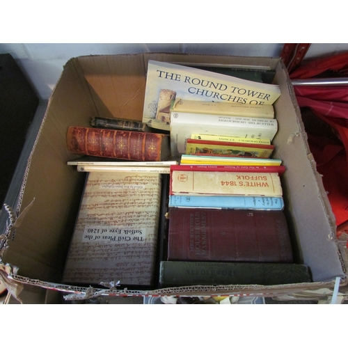 1203 - A box of books about churches and other various topics