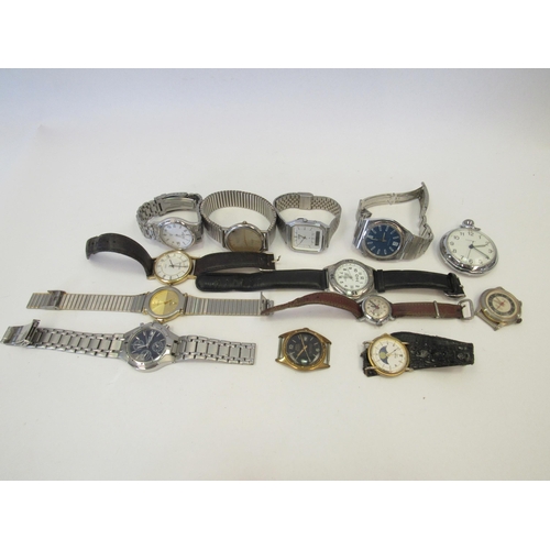 1347 - A quantity of watches including Avia, Swissam, Sekonda