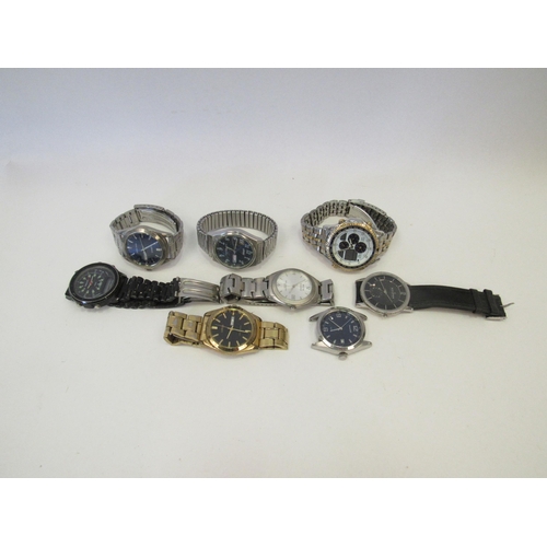 1349 - Eight Gents wristwatches including Avra Classic, Lorus, Skagen, Accucist