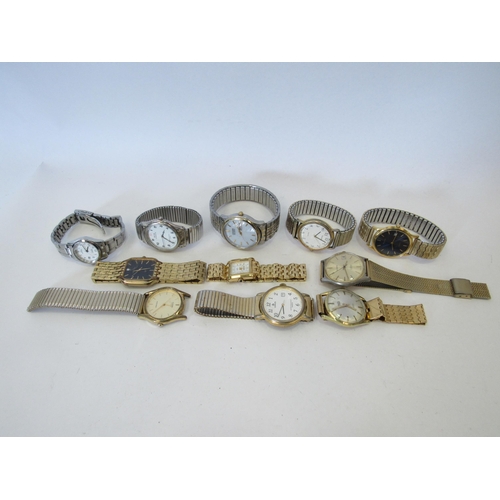 1359 - Ladies and Gents metal wristwatches including Casio, Citizen, Avia, Accurist