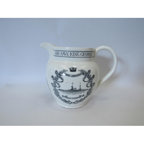 1361 - A Collingwood Bros Ltd., naval jug 