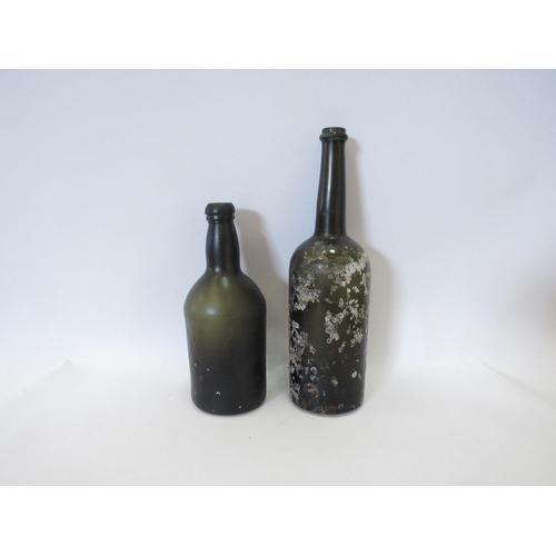 1263 - Two early 19th Century wine bottles   (R) £20