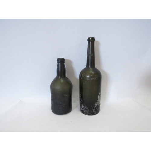 1263 - Two early 19th Century wine bottles   (R) £20