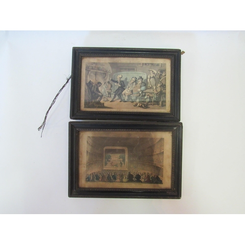 1275 - A pair of 19th Century satirical prints, 13cm x 21cm    (R) £20 with lot 1274