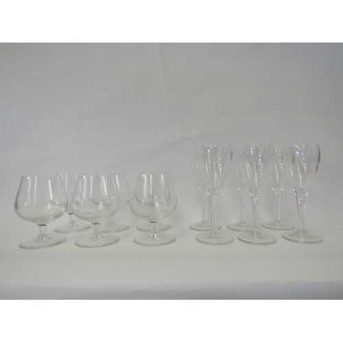 1406 - A selection of glassware including Victorian, Edwardian and 20th Century. Also a watercolour depicti... 