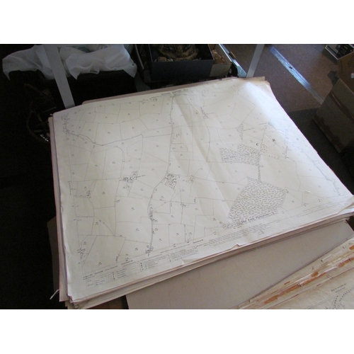 1562 - (Suffolk) Approx. 40 Ordnance Survey 25 inch to 1 mile sheet maps of Suffolk, mainly c.1904, includi... 