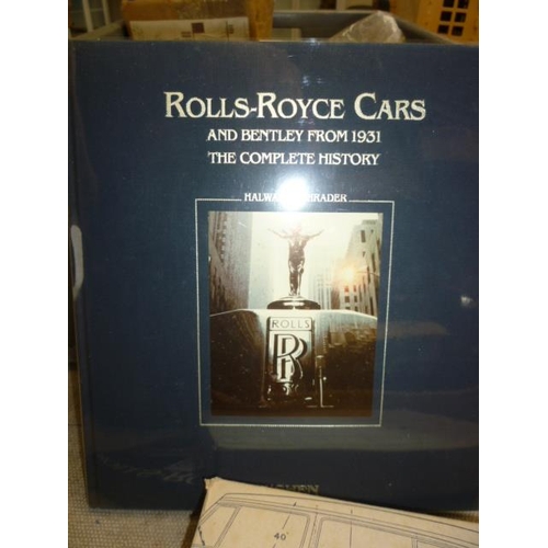 6075A - Rolls Royce cars and Bentley from 1931, The Complete Story, By Nishen with its original cardboard sl... 