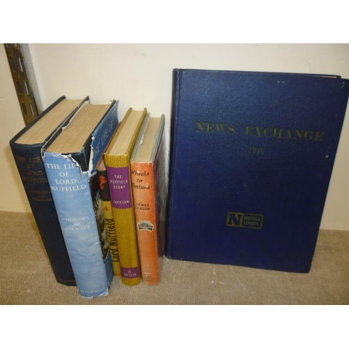 6091 - Six books on Lord Nuffield including 