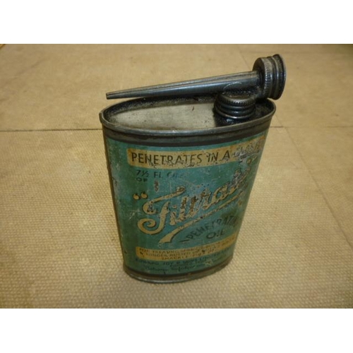 6156 - A Filtrate penetrating oil tin with nozzle