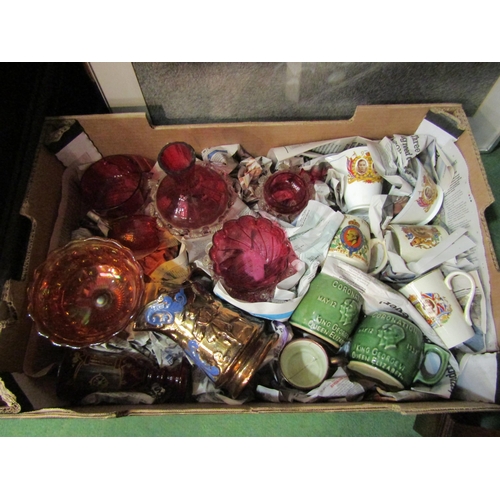 4220 - A mixed lot of ceramics and glass including 