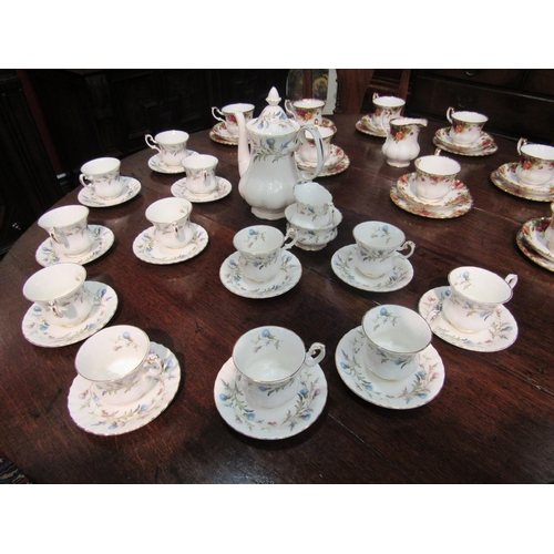 4070 - A quantity of Royal Albert tea ware: 'Old Country Roses' and 'Brigadoon'