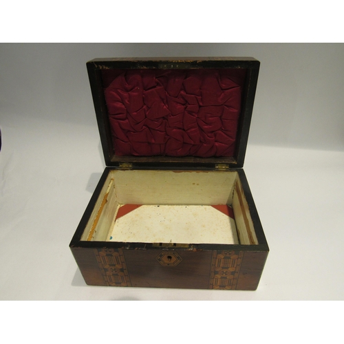 4086 - A marquetry inlaid mahogany writing box