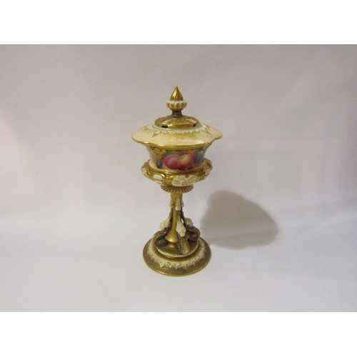 4289 - A Royal Worcester blush ivory 