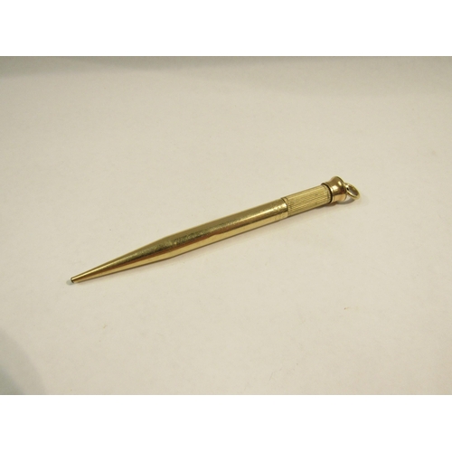 A Mordan Everpoint gold filled propelling pencil, Patent