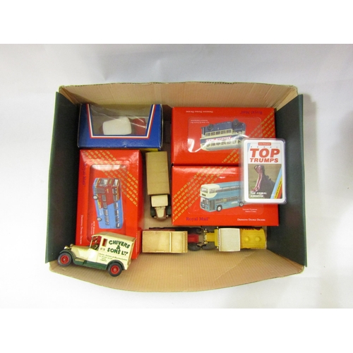 4358 - A box of 70's and later Matchbox diecast vehicles, Party & Co board game and Top Trumps the Animal K... 